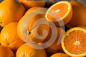 Raw Organic Cara Navel Oranges