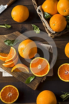 Raw Organic Cara Oranges photo