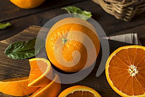 Raw Organic Cara Oranges photo