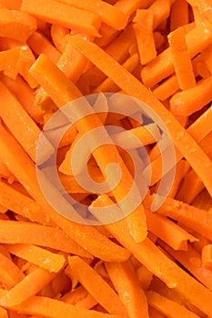 Raw Organic Carrot Shreds