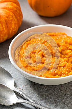 Raw Organic Cooked Pumpkin Puree