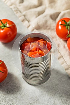 Raw Organic Diced Canned Tomatoes