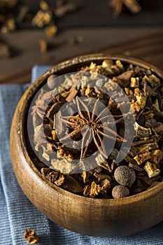 Raw Organic Dry Mulling Spices photo
