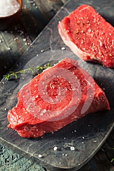 Raw Organic Grass Fed Sirloin Steak