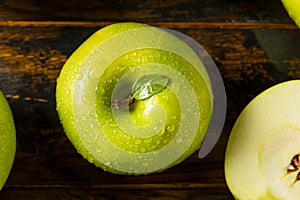 Raw Organic Green Granny Smith Apples