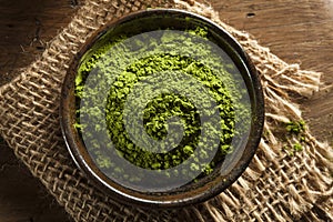 Raw Organic Green Matcha Tea