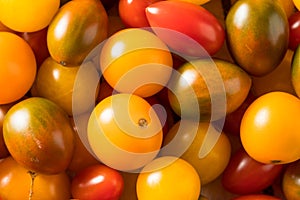 Raw Organic Heirloom Cherry Tomatoes