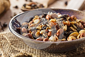 Raw Organic Homemade Trail Mix