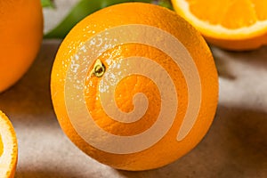 Raw Organic Juicy Oranges