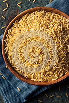 Raw Organic Orzo Pasta