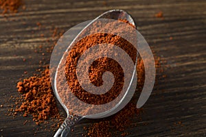 Raw Organic Red Paprika Spice