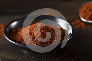 Raw Organic Red Paprika Spice