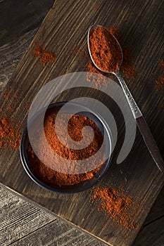 Raw Organic Red Paprika Spice