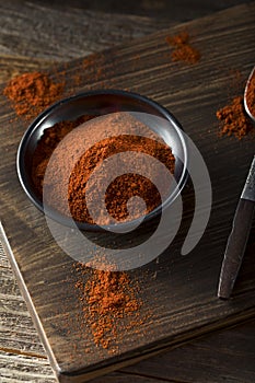 Raw Organic Red Paprika Spice