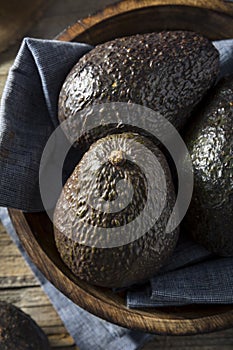 Raw Organic Ripe Avocados