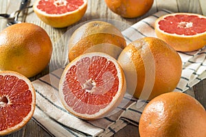 Raw Organic Ruby Red Grapefruits