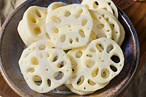 Raw Organic White Lotus Root