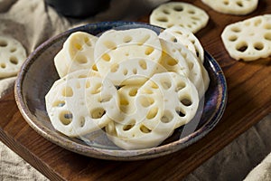 Raw Organic White Lotus Root