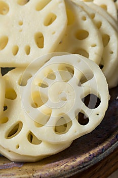 Raw Organic White Lotus Root