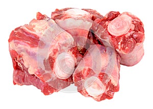 Raw Oxtail Bones