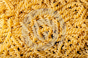 Raw pasta background