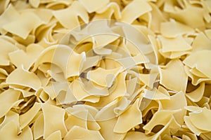 Raw pasta background close up macro meal