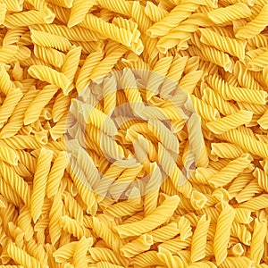 Raw Pasta Texture Background, Seamless Pattern, Homemade Dry Macaroni Pattern, Italian Raw Noodles