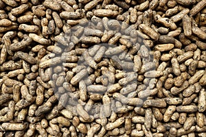 Raw peanuts background, texture. Health food