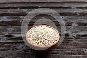 Raw peeled barley grains  (Hordeum vulgare