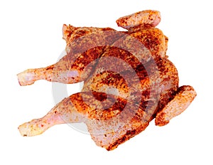 Raw Piri Piri Spatchcock Chicken