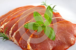 Raw pork chops