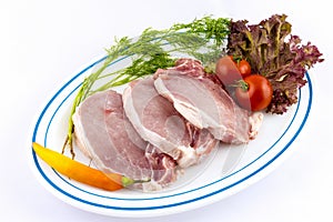 Raw pork