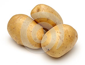 Raw potatoes
