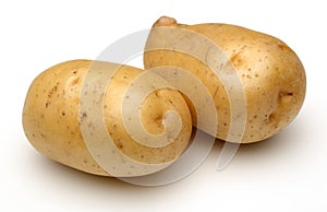 Raw potatoes