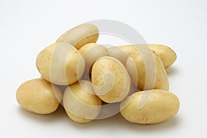 Raw potatoes