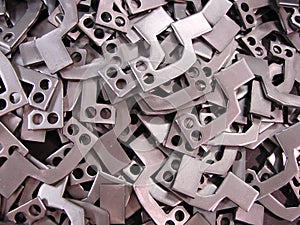 Raw punched steel parts