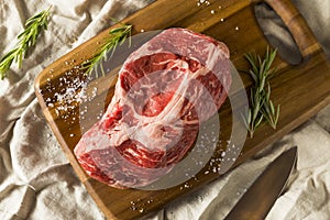 Raw Red Grass Fed Chuck Beef Roast