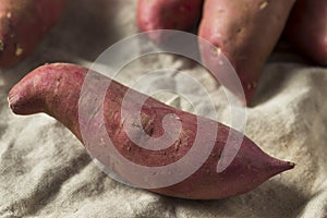 Raw Red Organic Japanese Yams