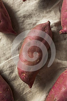 Raw Red Organic Japanese Yams