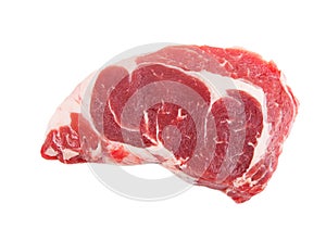 Raw Ribeye Steak