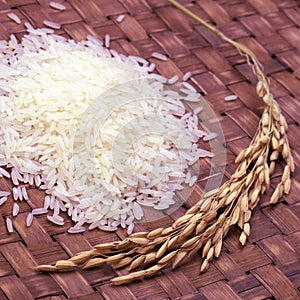 Raw rice