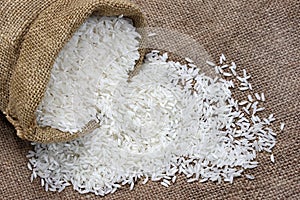 Raw rice