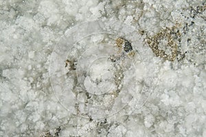 Raw salt texture