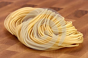 Raw spaghetti