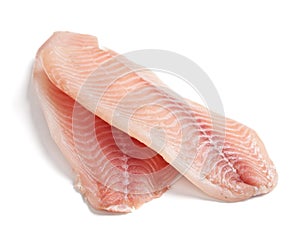 Raw tilapia
