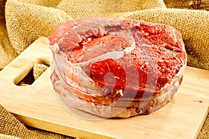 Raw Top Rump of Beef