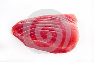 Raw tuna fish