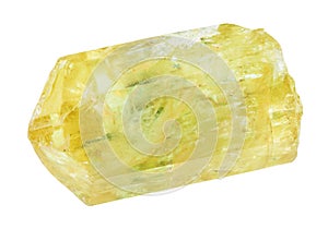 Raw Yellow Apatite Golden Apatite crystal
