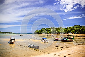 Rawai beach at low tide, Phuket, Thailand