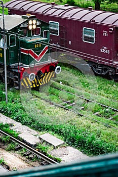 Rawalpindi Lush Green Railway Station